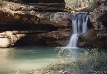 Waterfall At Hocking Valley Ohio Picture #21