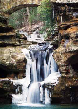 Frozen Falls Hocking Valley Ohio Picture #0040